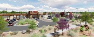 The first phase of WindRidgeTamaya is a commercial development funded by the Pueblo of Santa Ana. COURTESY SOUTH SANDOVAL INVESTMENTS ssinovic@abqjournal.com Thu Sep 15 11:18:13 -0600 2016 1473959893 FILENAME: 220969.jpg